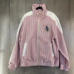 Puma x Rhuigi T7 Summer Striped Full Zip Jacket Red White Men's Medium 620884-21 - Picture 1 of 14