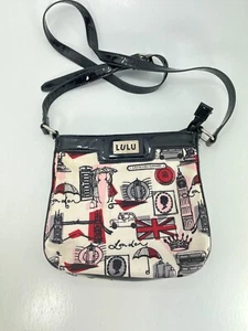 LULU by LULU Guinness Crossbody Purse Handbag UK British England Themed London - Picture 1 of 10