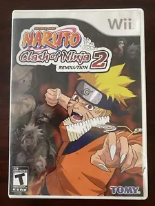 Naruto: Clash of Ninja Revolution 2 (Nintendo Wii) Tested &Working w/o Manual - Picture 1 of 3