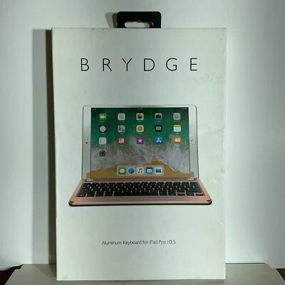 10.5 Keyboard for iPad Air 2019 & iPad Pro 10.5-Aluminum Bluetooth Keyboard Rose - Image 1 of 4