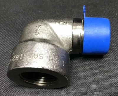 Swagelok 304-16 Stainless Steel Pipe Fitting Street Elbow 1" NPT - Penn Machine - Image 1 of 4