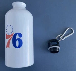 PHILADELPHIA 76'ERS nuova bottiglia d'acqua in metallo Sixers NBA basket 14 oz. - Foto 1 di 4