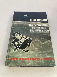 1978 hc The Moon, It's Creation, Form and Significance, Whitcomb, science, faith - Picture 1 of 5