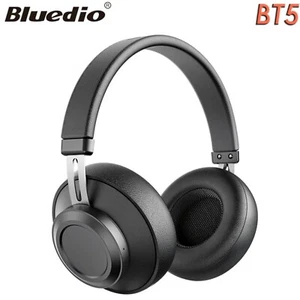 Bluedio BT5 Wireless Headphones Wired Over-ear Sports Bluetooth Headset + Mic - Picture 1 of 7