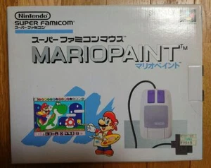 MARIO PAINT SET Mouse + PAD Nintendo Super Famicom SFC SNES Japan import 1992 - Picture 1 of 8