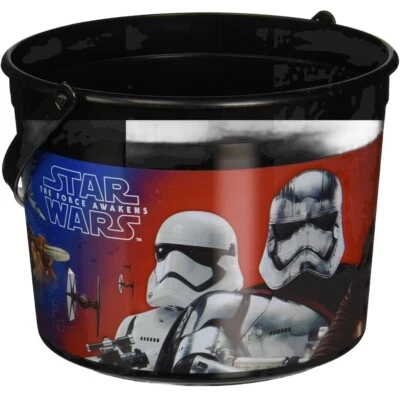 Contenedor Star Wars™ El Despertar de la Fuerza Episodio VII, Favor de Fiesta, Cubo, Pálido Foto 1 de 4