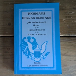 John Andrew Russell: Michigans deutsches Erbe, guter Zustand, tatsächliche Fotos - Bild 1 von 5