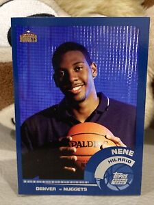NBA 2002-03 Topps Rookie Card Denver Nuggets Nene Hilario