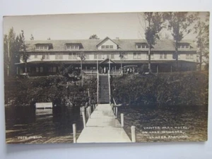 RPPC Vawter Park Hotel LAKE WAWASEE INDIANA sin publicar - Imagen 1 de 5