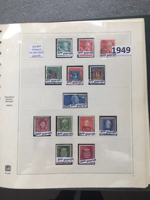 BRD Jahr 1949-2020 BPP gestempelt komplette Sammlung  Ortsstempel - Bild 1 von 4