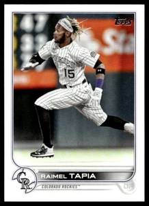 2022 Topps 1st Edition Raimel Tapia 46 Colorado Rockies - Picture 1 of 2