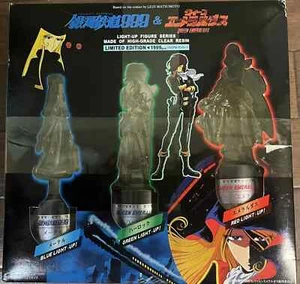 Galaxy Express 999 Light-up Figure Series Limited Edition 1999 Clear Resin New - Foto 1 di 3