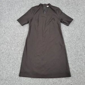 Vestido Liz Claiborne Mujer 12 Negro Manga Corta Cambio - Imagen 1 de 23