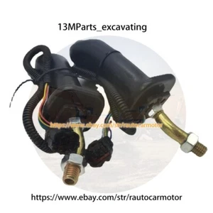 Manijas de joystick de excavadora botón transparente ajuste sin costuras mango de joystick de excavadora - Imagen 1 de 3