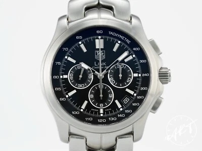 *Rare* TAG Heuer Link Calibre 36 "El Primero" Chronograph Automatic Watch w/ B&P - Image 1 of 4
