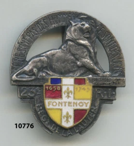 Insigne de forteresse , 23 Rgt. d’Infanterie de Forteresse. / LAUTER - Foto 1 di 1