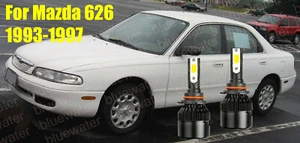LED For Mazda 626 1993-1997 Headlight Kit 9006 HB4 6000K CREE Bulbs Low Beam - Picture 1 of 10