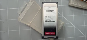 Sony SD Card Adaptor for XDCAM SxS - Picture 1 of 2