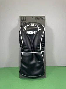 G/Fore Golf Driver Headcover Country Club Misfit Black Onyx Size - Driver/Wood - Picture 1 of 2