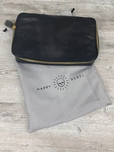 Happy Rebel Jewelry Portfolio New Black With Zipper - Picture 1 of 5