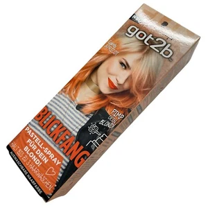 Haartönung got2b Candy apricot Schwarzkopf Pastell Spray Haarfarbe auswaschbar - Bild 1 von 2