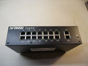 N-TRON 716TX ETHERNET SWITCH - Picture 1 of 7