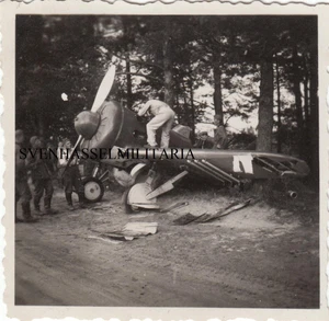 218 Russland Russische Beute Jäger Flugzeug Sturz Absturz - Bild 1 von 1