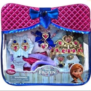 Juego de accesorios de disfraz Frozen Anna Caplet Tiara Disney Store Princesa Halloween - Imagen 1 de 3