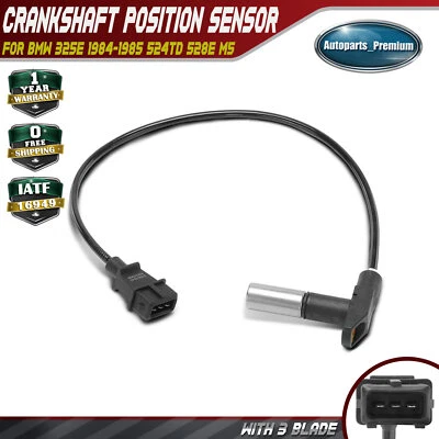 Sensor de posición del cigüeñal para BMW E30 325e 1984 1985 E28 524td 1985 1986 528e Foto 1 de 4