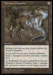 MTG: Torture Chamber - Tempest - Magic Card - Picture 1 of 2