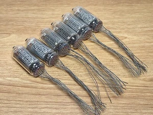 6x�IN-8-2 *1 Stck. oder mehr* NEU/NOS NIXIE RÖHRE für Uhr UdSSR IN8-2 Getestet Neu aus altem Lagerbestand - Bild 1 von 6