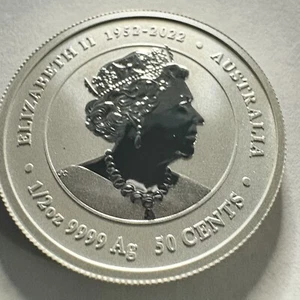 2024 1/2 Oz 50c Dragon Coin 50th Anniversary Australian Coin - Picture 1 of 8