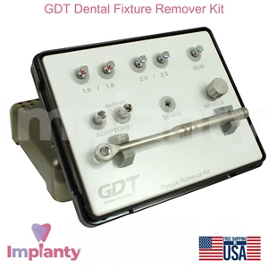 GDT Dental Fixture Remover Kit Edelstahl Zahnmedizin Instrument - Bild 1 von 13