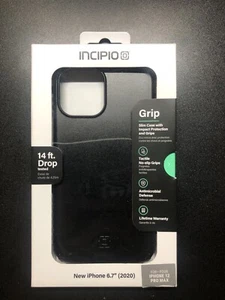 Funda protectora con agarre Incipio para Apple iPhone 12 Pro Max - negra - Imagen 1 de 2