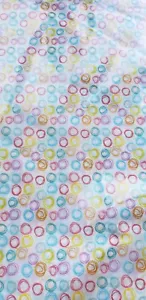 2 Disposable plastic Tablecloth colorfull birthday easter rectangular 54" X 108" - Picture 1 of 4