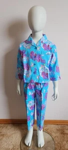 My Little Pony Girls Blue Milkshake 2 Piece Flannel Pyjama Set Size 2 NOS 2006 - Picture 1 of 8