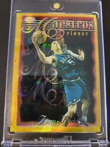 1996-97 Finest 1:5472 Card Ratio - Atomic Gold Refractor Jason Kidd - Ultra Rare - Bild 1 von 3