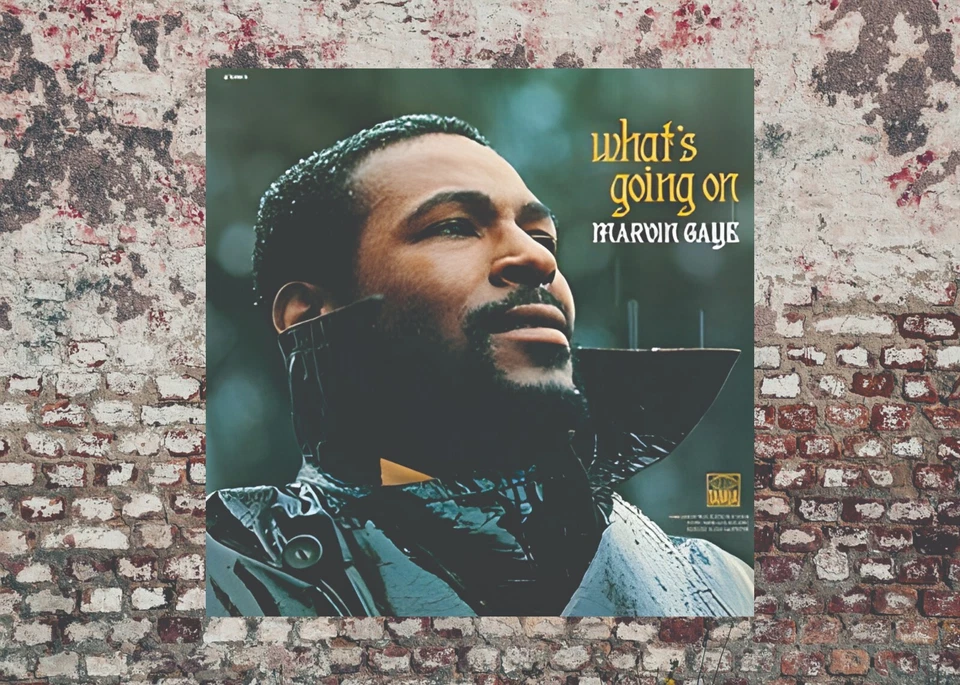 MARVIN GAYE WHATS GOING ON ALBUM COVER POSTER PRINT A85