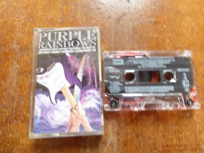 1991 AUDIO CASSETTE-PURPLE RAINBOWS- ROCK COMPILATION-EX. CON., - Image 1 of 4