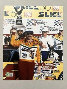 Terry Labonte autographed signed 8x10 photo Beckett BAS COA NASCAR Racing HOF - Picture 1 of 1