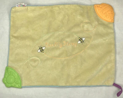 Манчкин BEE MYHONEY милый прорезывания зубов безопасности одеяло желтый - Изображение 1 из 4
