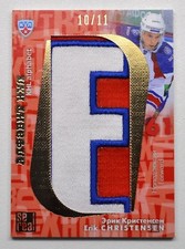 2012-13 KHL All-Star Letter #ABC-012 Erik Christensen 10/11