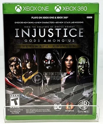 Injustice Gods Among Us Ultimate Edition - Xbox 360 / Xbox One - Brand New - Image 1 of 4