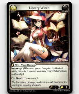 Grand Archive TCG Library Witch Dawn of Ashes Alter Ed. Common - Picture 1 of 1