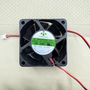 1PCS PY-6025H12S DC12V 0.25A 6CM Chassis Cooling Fan 60*60*25MM - Picture 1 of 1