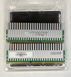 Patriot Viper 4GB (2x 2GB) DDR3 1333 Dual Channel Kit Desktop Memory PVS34G1333L - Picture 1 of 8