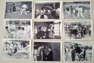BRUCE LEE 9 PHOTOS TOURNAGE OPERATION DRAGON 10X 15 CM - Imagen 1 de 2