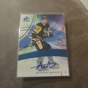 2020-21 SP Game Used Authentic Rookies Blue Anthony Angello #171 Rookie Auto RC - Picture 1 of 1