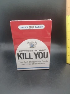 Fifty Things That Might Kill You - Das Selbstdiagnose Deck für Hypochonder - Bild 1 von 8