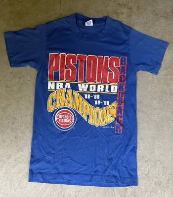 Camiseta Exclusiva Campeones Detroit Pistons Back to Back Años 90 | Finales NBA 1989/1990 Foto 1 de 4